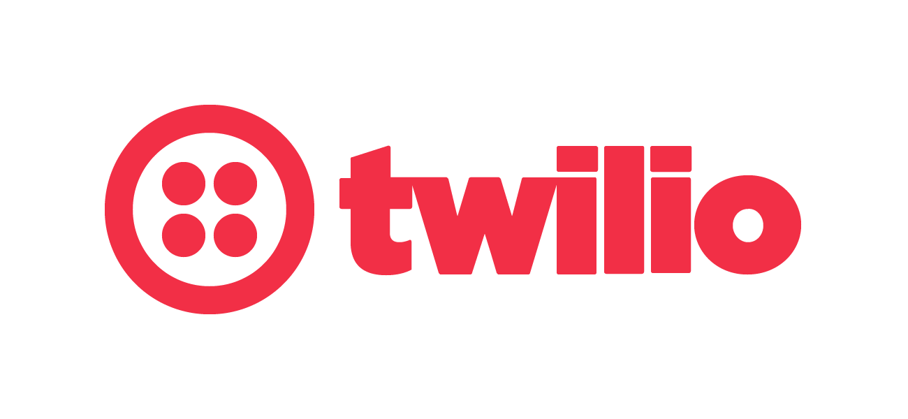 Twilio logo rouge